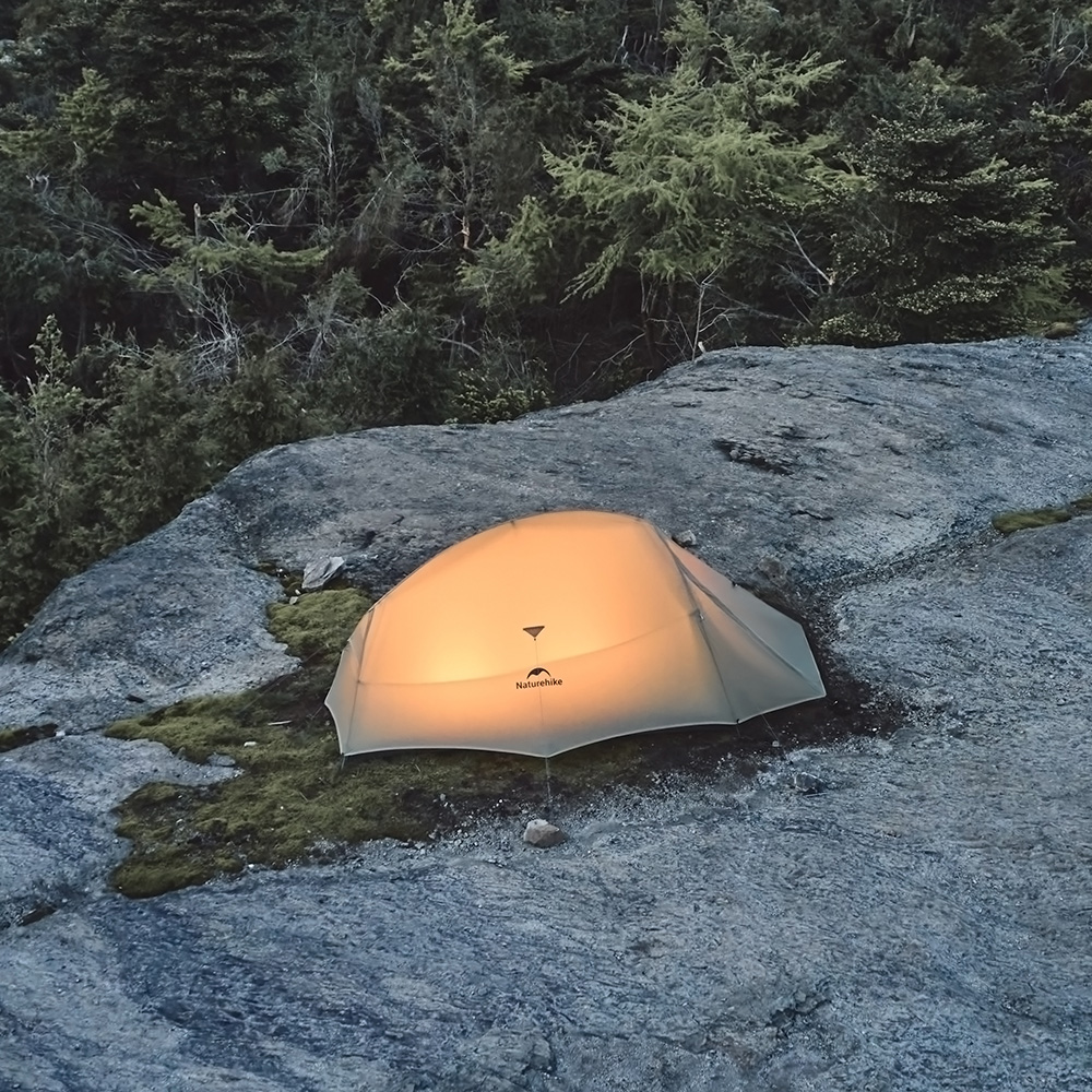 Палатка Naturehike Cloud up Pro CNK2350WS020 двухместная светло-серый