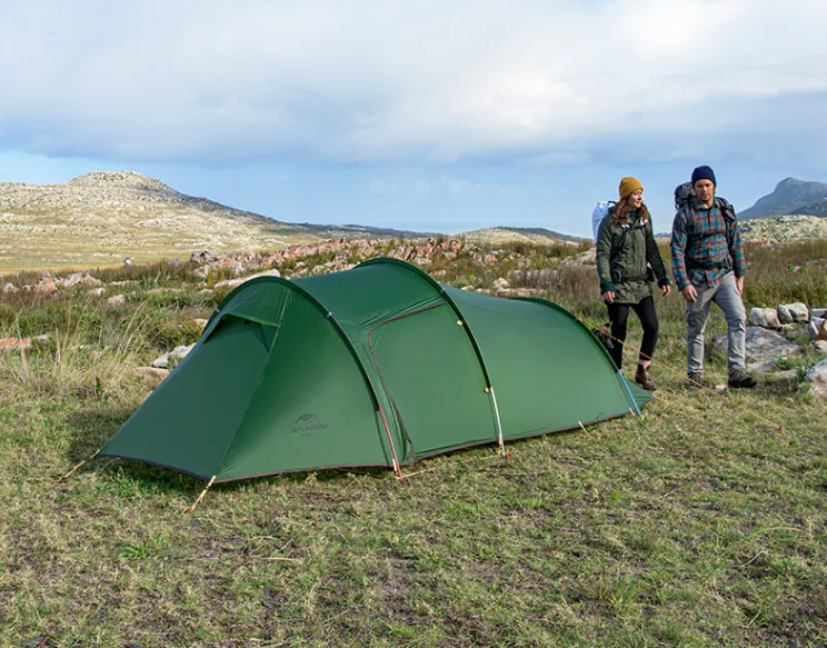 картинка Палатка Naturehike Opalus Si 2-местная, алюминиевый каркас, зеленый