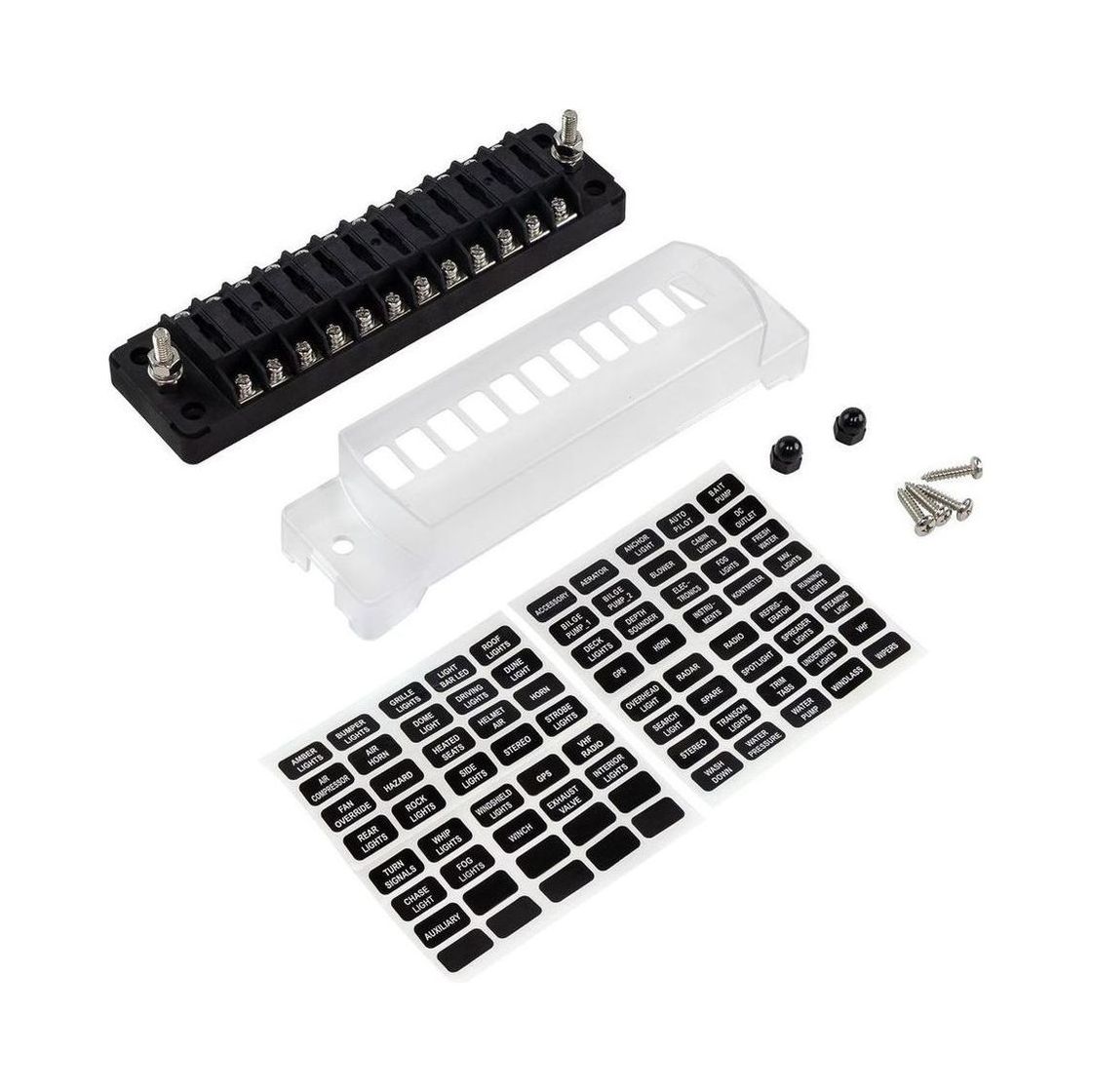 картинка Блок на 12 предохранителей, Marine Rocket