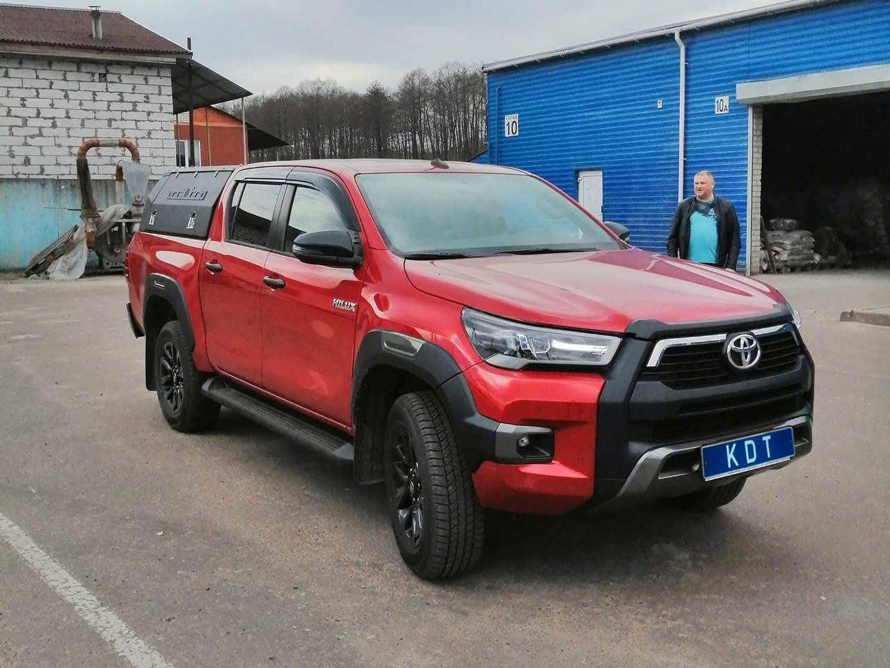 картинка Кунг 3-дверный V поколения HILUX алюминий