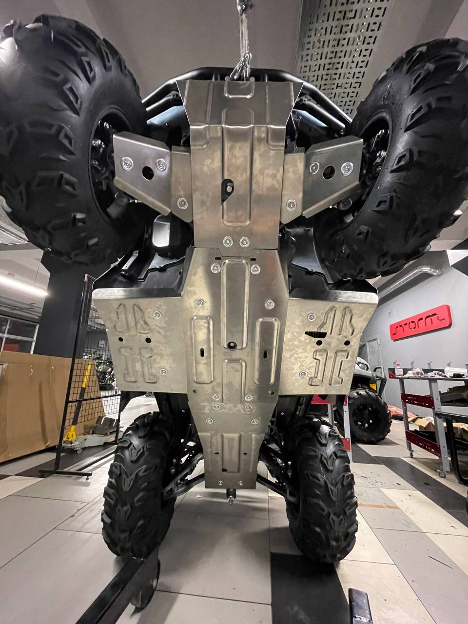 картинка Полный комплект защиты днища LONCIN XWOLF700L