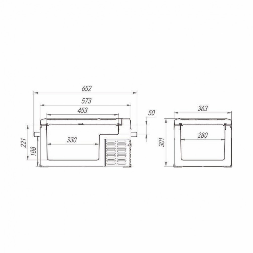картинка Холодильник автомобильный ALPICOOL C-25 25 л 12/24 В