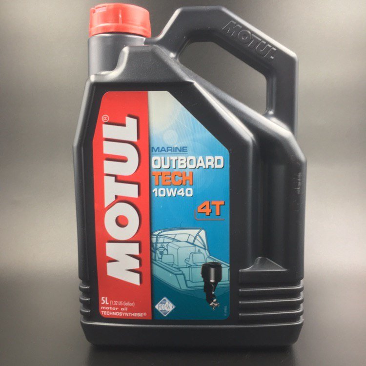 картинка Масло Motul Outboard Tech (10w-40) (4х тактное) (5л)