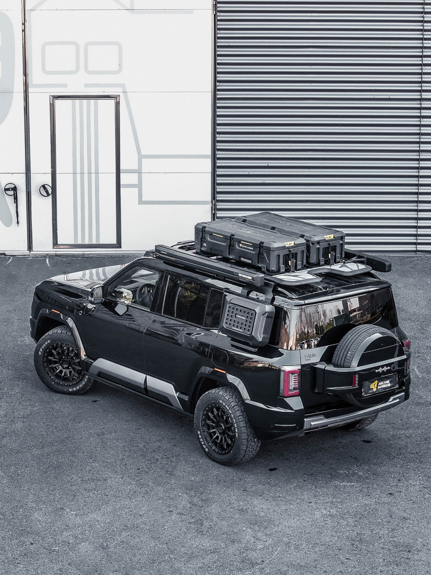 картинка Багажник экспедиционный STORM Roof Rack BYD FangChengBao Leopard 8 2024+ (длинный)