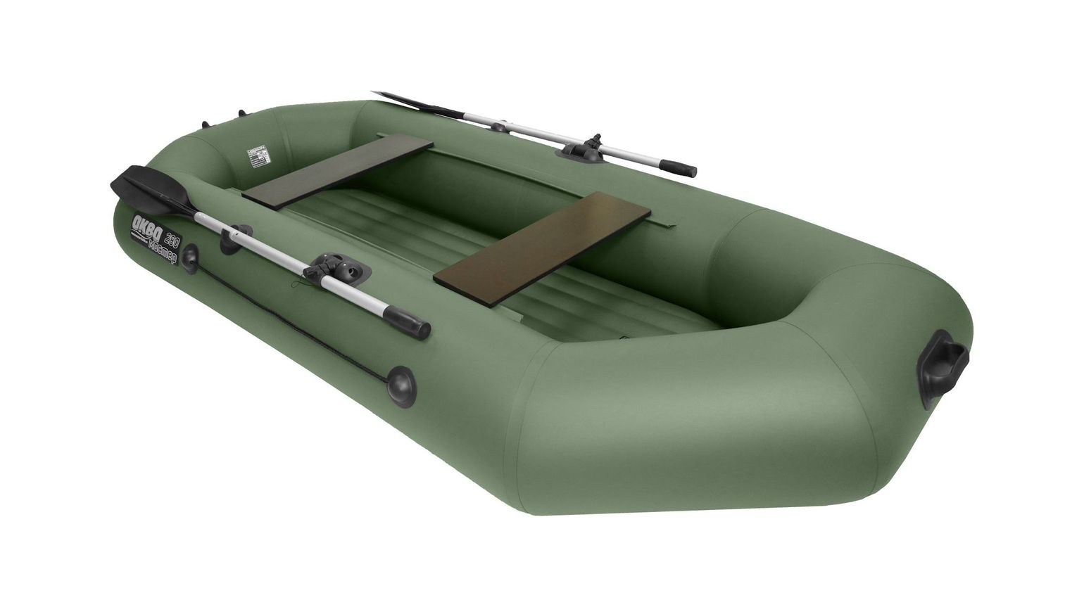 картинка Надувная лодка ПВХ, АКВА-МАСТЕР 280 НД, зеленый