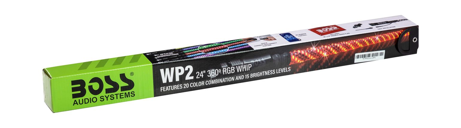 Флагшток RGB, 24", BOSS
