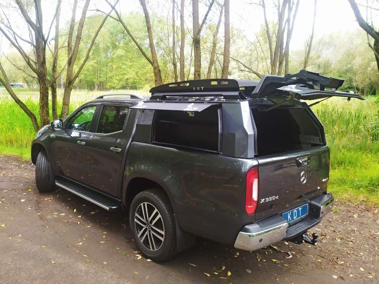 Кунг алюминиевый для Mercedes-Benz X-Класс (V поколение) 3 двери — KDT 3028