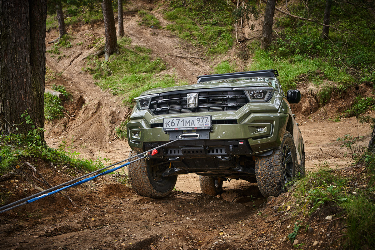 картинка Площадка лебёдки TANK 400 с защитой радиаторов
