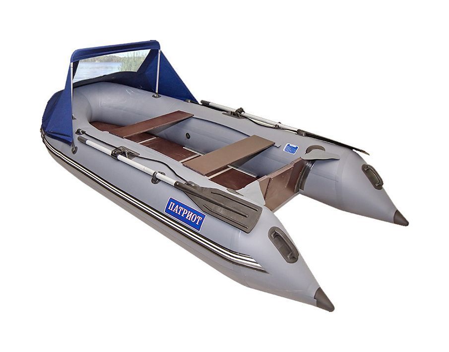 картинка Тент носовой для лодки 305-325, Патриот, синий