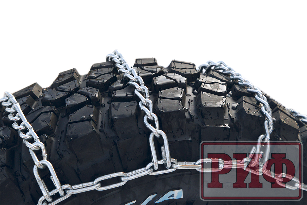 картинка Цепи противоскольжения РИФ Forklift "лесенка" 18 мм, 6.50x10 (к-т 2 шт.)
