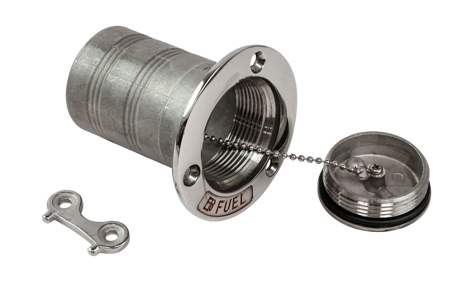 картинка Горловина заливная для бензина 50 мм, ключ Marine Rocket