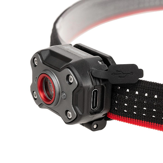 картинка Фонарь налобный NISUS PRO 670 LM, IPX5, USB