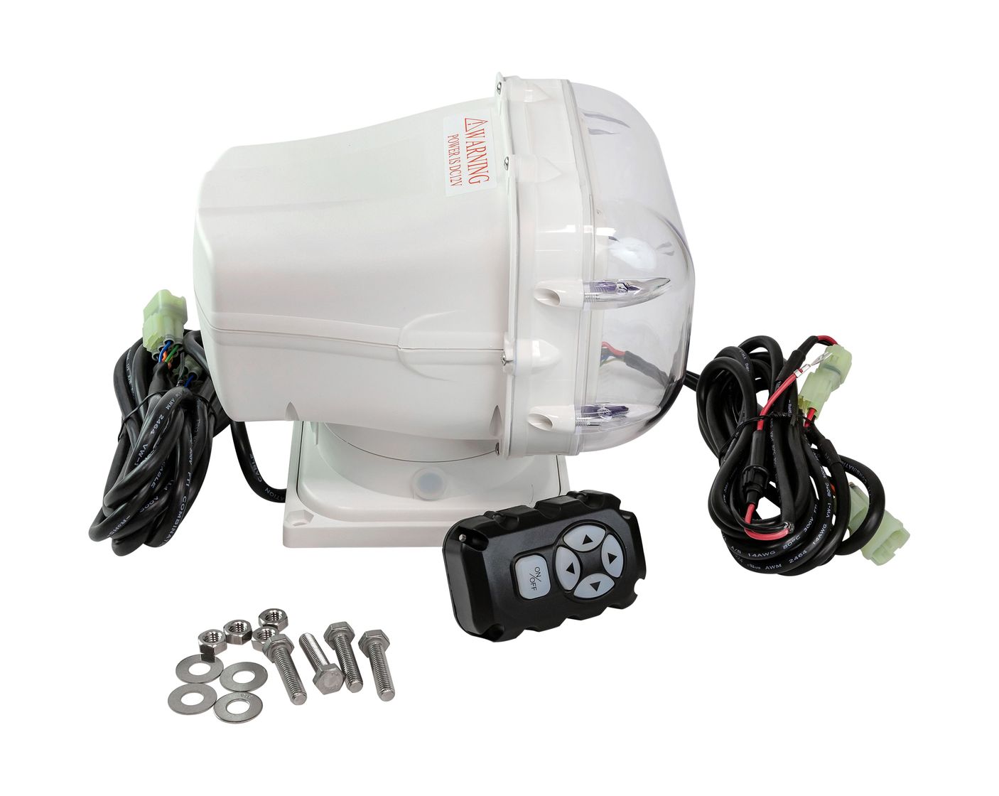 картинка Прожектор стационарный ксеноновый с пультом управления, белый