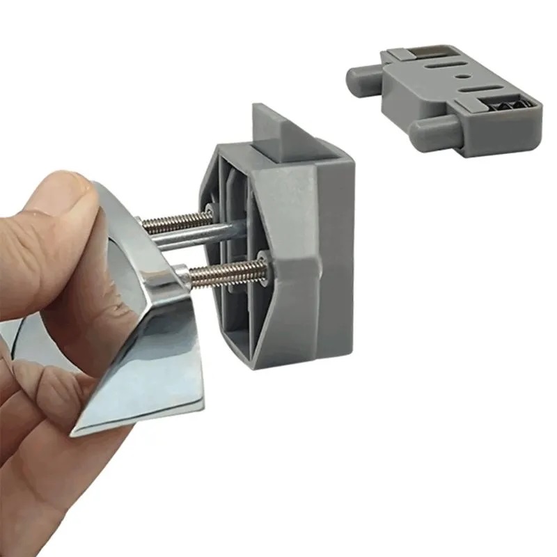 картинка Ручка-замок мебельная BL07-CH (зеркальный)