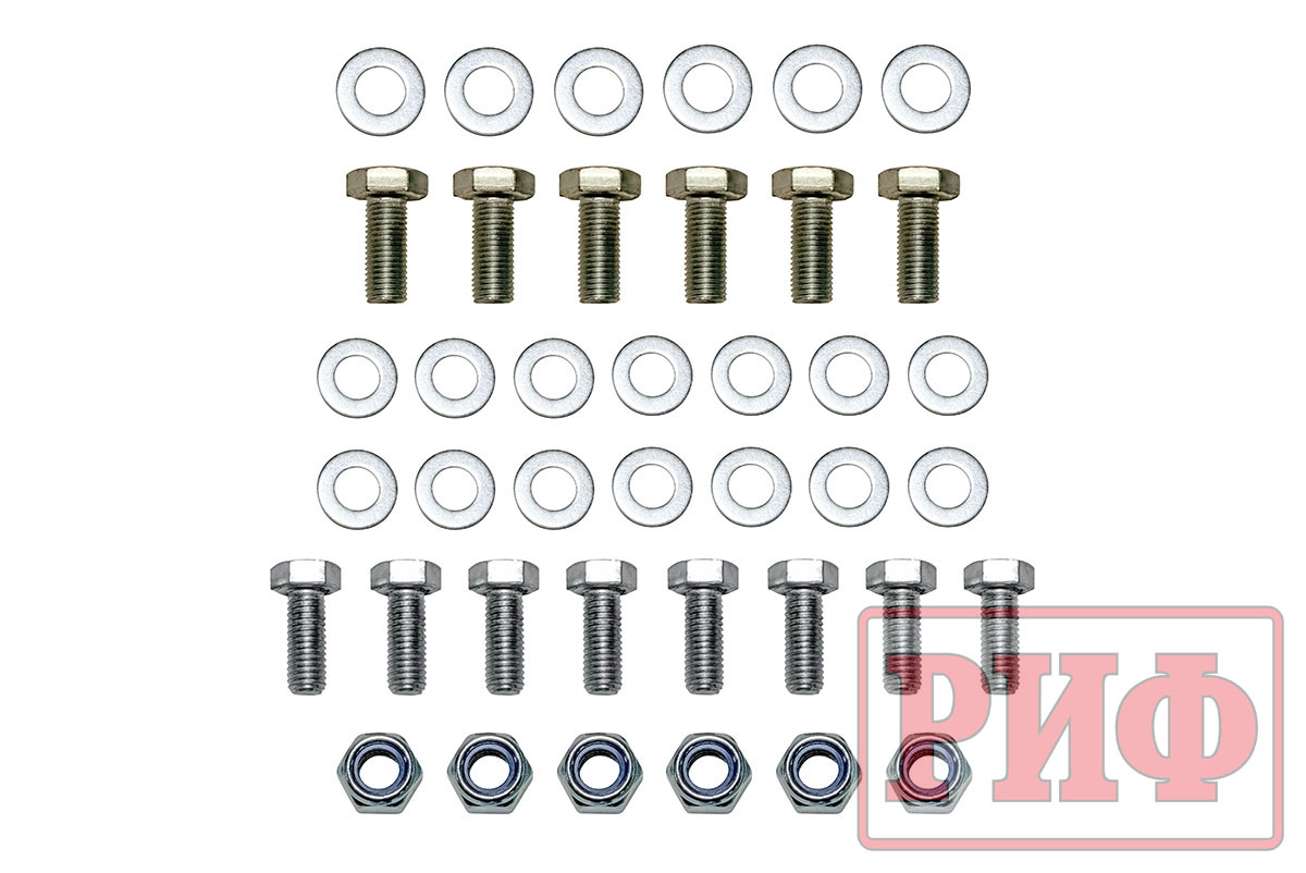 картинка Бампер задний TANK 300 с квадратом под фаркоп и фонарями силовой РИФ