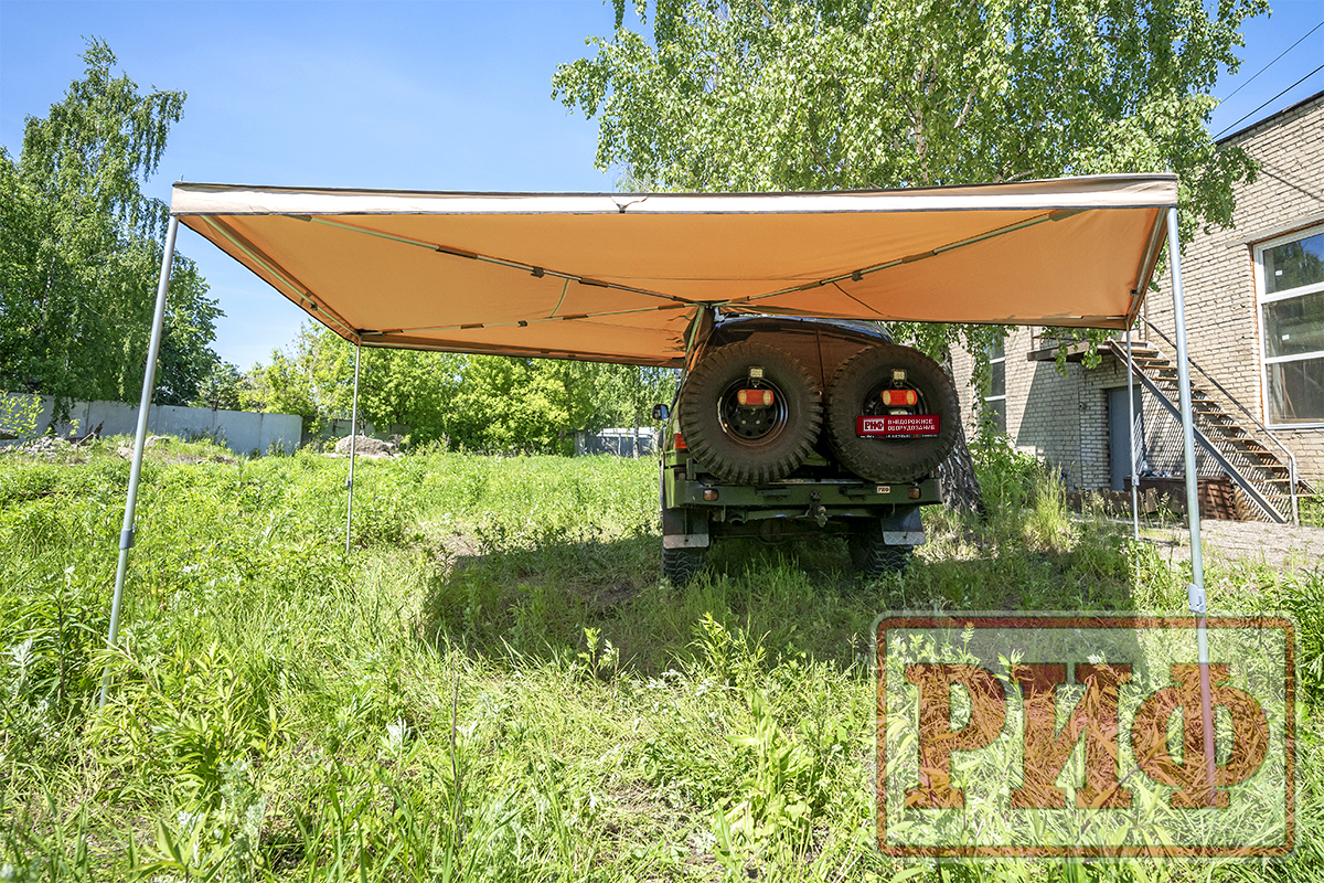 картинка Маркиза автомобильная РИФ веерная 3,0х3,0 м (левая)
