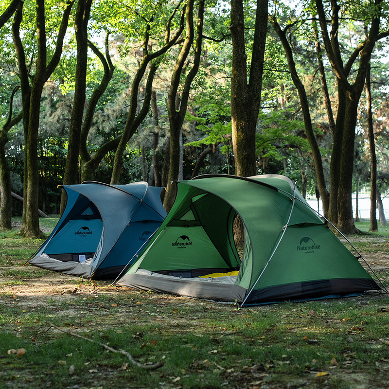 картинка Палатка Naturehike Bear-UL2 NH20ZP108 20D двухместная, зеленая, 6927595747711