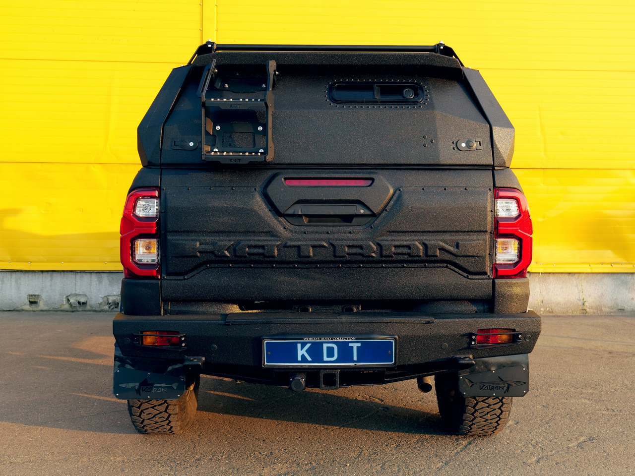 картинка Кунг алюминиевый для Toyota Hilux (VIII поколение) 3 двери — KDT 15281L