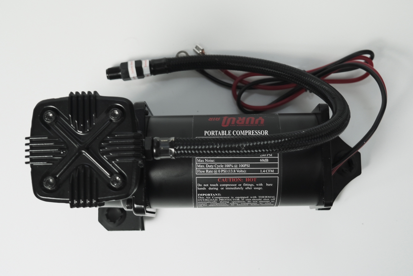 картинка Компрессор стационарный YURUI 40 л/мин 13,6 атм 12В