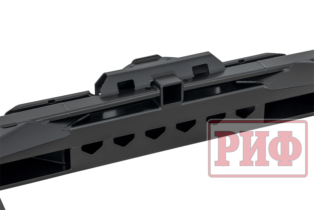 картинка Бампер задний РИФ Toyota HILUX/VIGO 05+ с фаркопом и фонарями