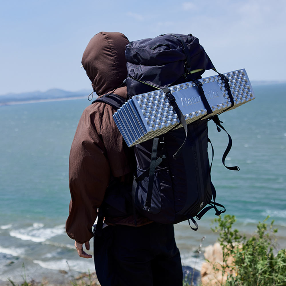 Коврик Naturehike CNK2300DZ017 складной серо-голубой, 6976023923197