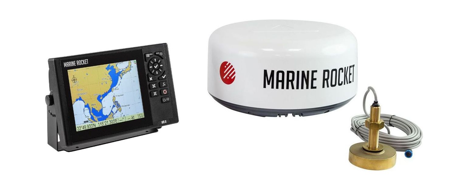 картинка Комплект морской навигации 8X/TMM40-50-200XT/KRA-1009_N, Marine Rocket
