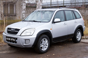 картинка Защитный комплект №2 (расширители, обвес порогов) Chery Tiggo (Т11) I 2005-2013