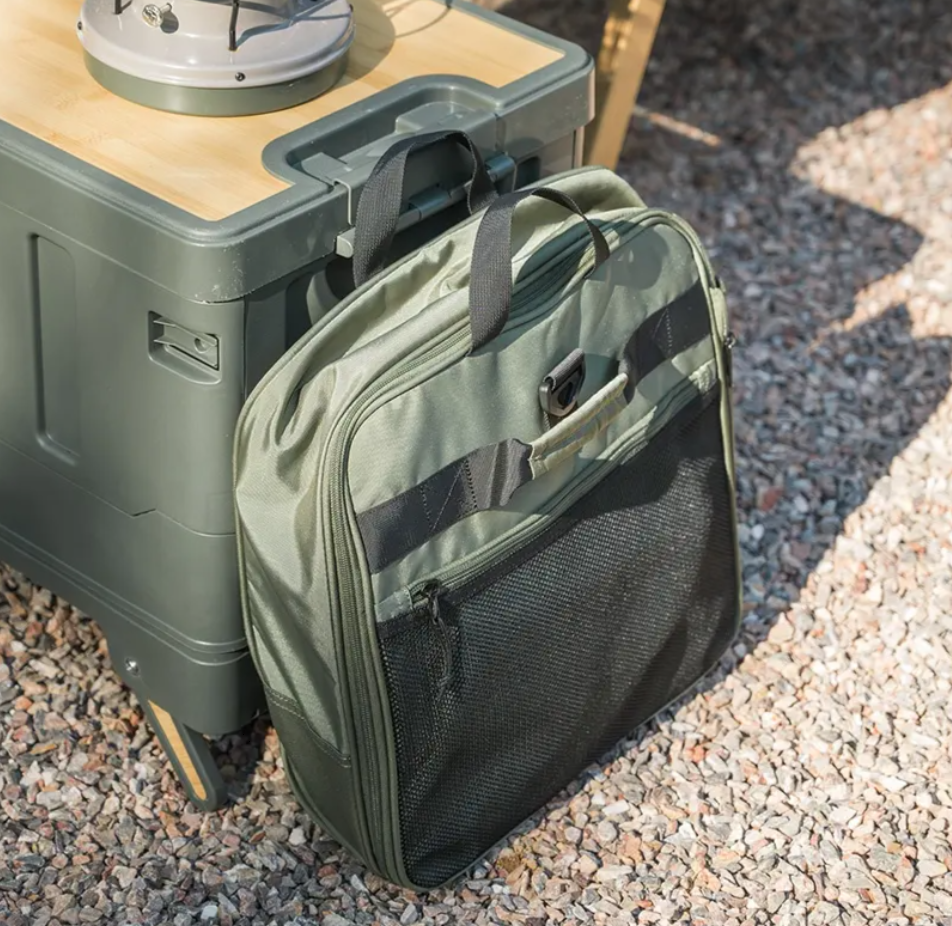 картинка Сумка дорожная Naturehike, с колесами, 88 л., зеленая