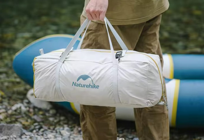 картинка Палатка Naturehike Cloud-Creek PRO, 2-местная, бежево-желтая