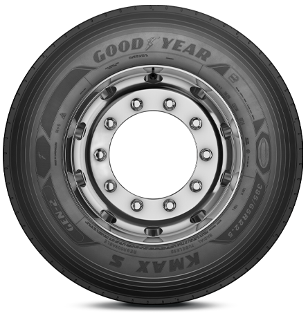 картинка Шина GOODYEAR 385/65R22.5 KMAX S G2 160K158L 3PSF