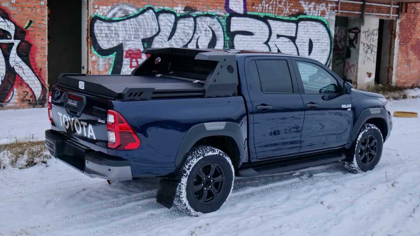 картинка Дуга многофункциональная алюминиевая - Toyota Hilux 15061L(2)