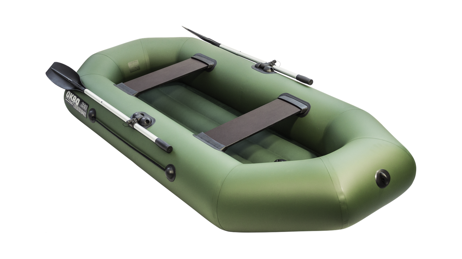 картинка Надувная лодка ПВХ, АКВА-ОПТИМА 260 НД, графит