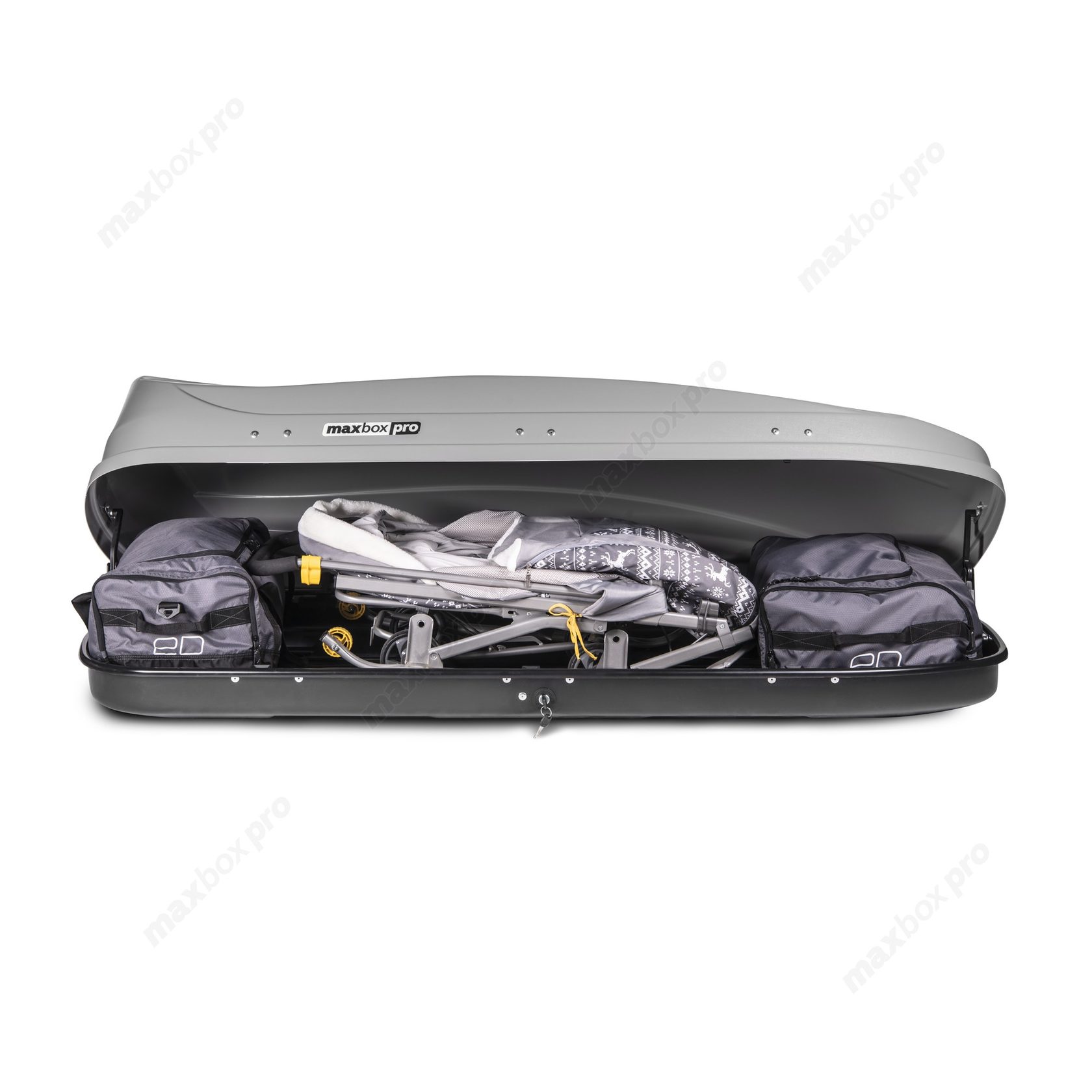 картинка Автобокс MaxBox PRO 520 (большой) серый