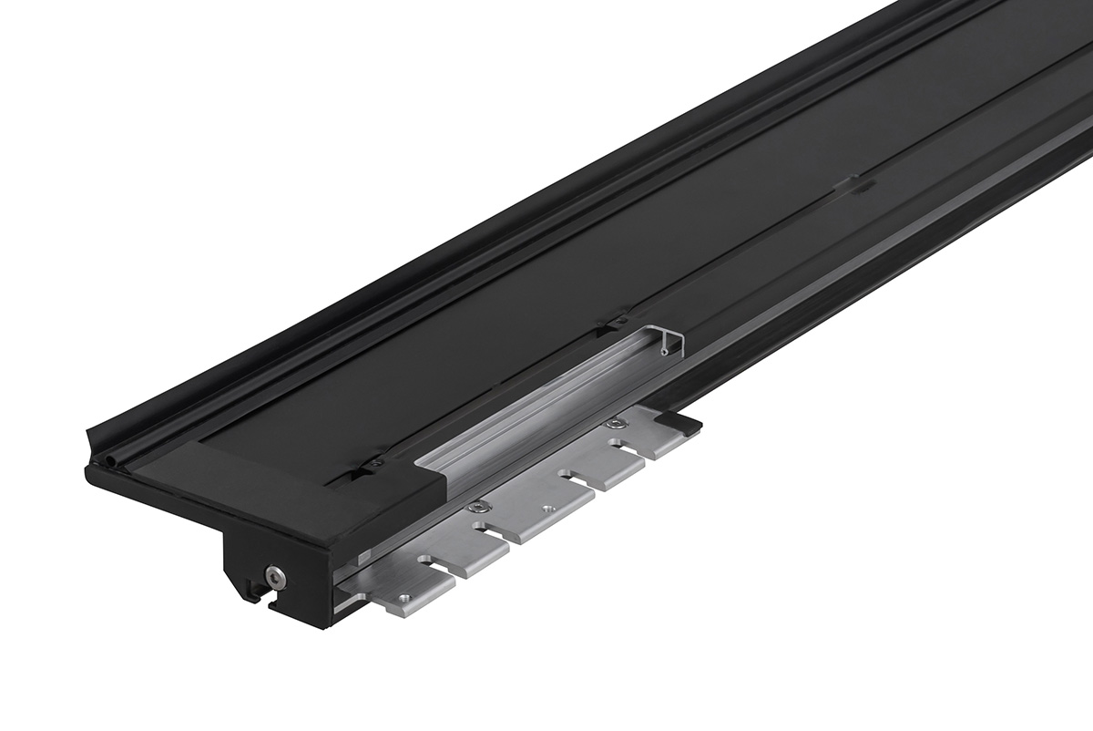 картинка Крышка кузова Dongfeng DF6, роллета раздвижная, алюминиевая, черная