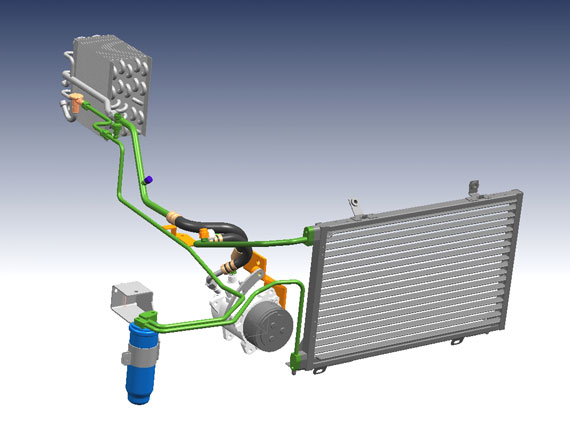 картинка Кондиционер встроенный для Нивы-Шевроле
