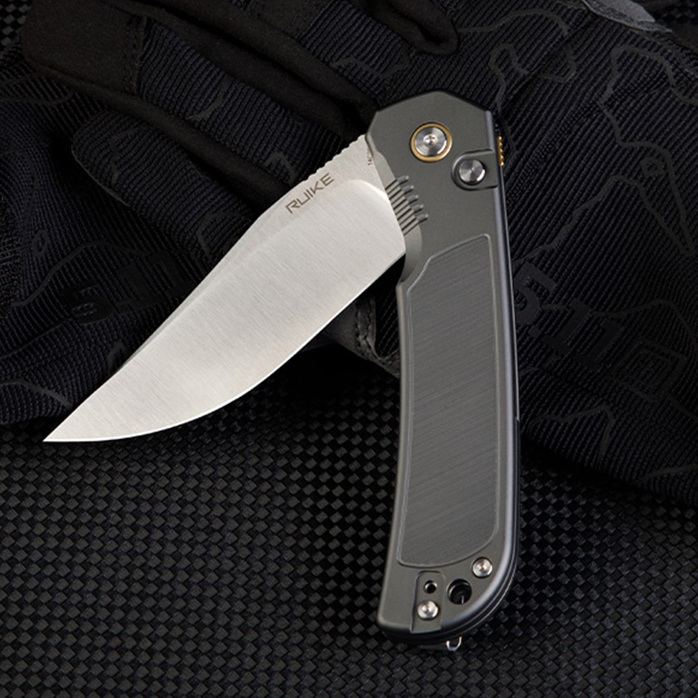 Нож складной Ruike P192-AK серый