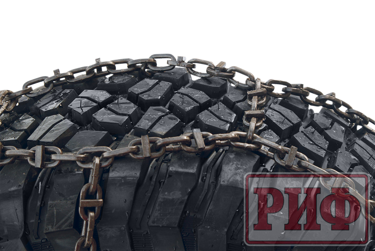картинка Цепи противоскольжения РИФ Grader "соты" 21 мм, 14x17.5 (1 шт. в упак.)