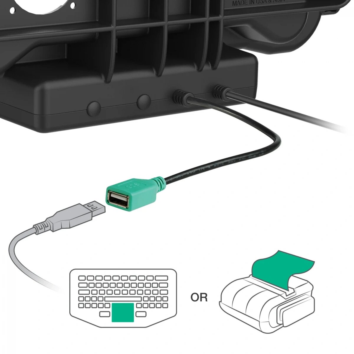 RAM® Power + Data Dock для Honeywell ScanPal EDA10A (RAM-HOL-HON11PDU)