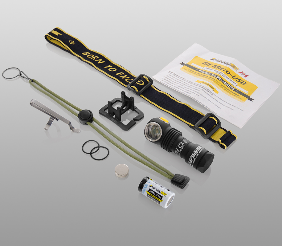 картинка Налобный фонарь ARMYTEK ELF C1 Micro-USB XP-L ТЕПЛЫЙ