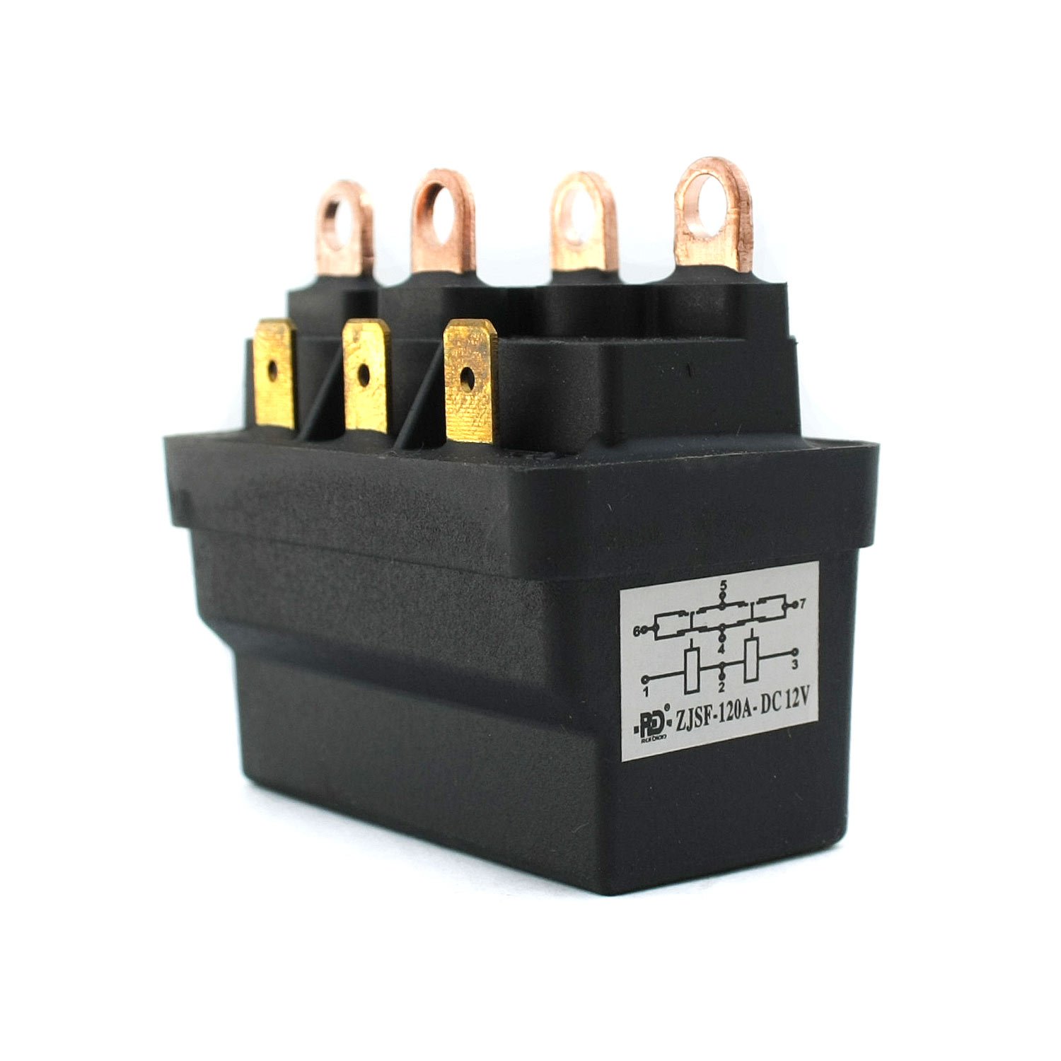 картинка Соленоид блока управления лебедки TR (120A) 12В 6543