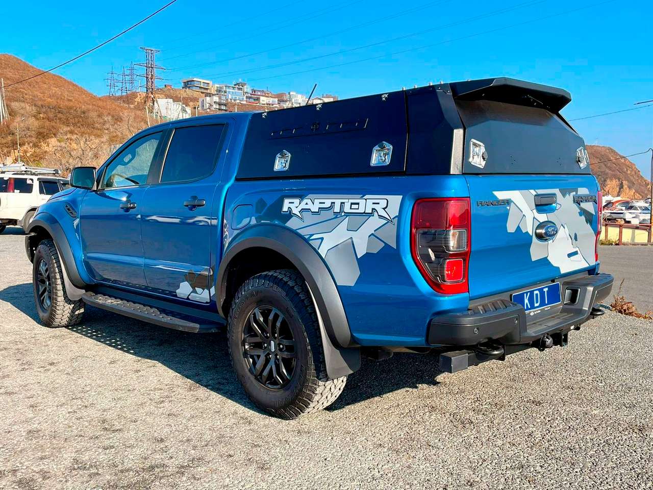 картинка Кунг алюминиевый для Ford Ranger (с 2012 г.в.) 3 двери, неокрашенный — KDT 1428L
