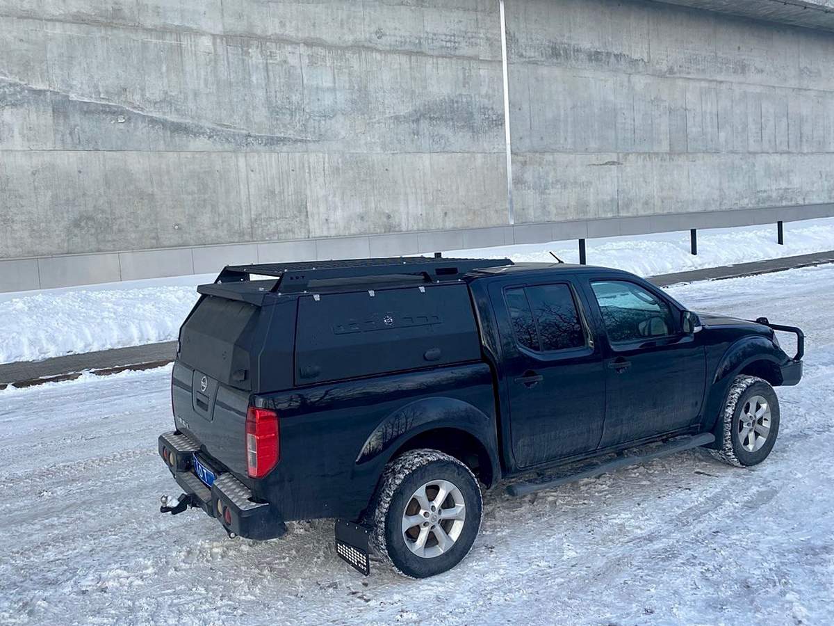 картинка Кунг алюминиевый для Nissan Navara (V поколение) — KDT 1628L