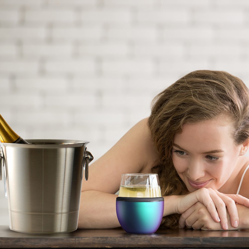 картинка Термобокал для вина WINE KUZIE 440 мл, мультиколор