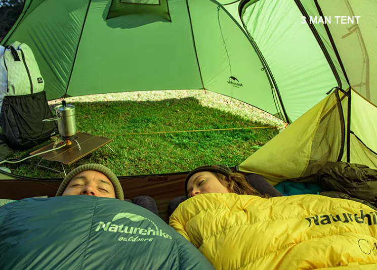 картинка Палатка Naturehike Opalus Si 2-местная, алюминиевый каркас, зеленый