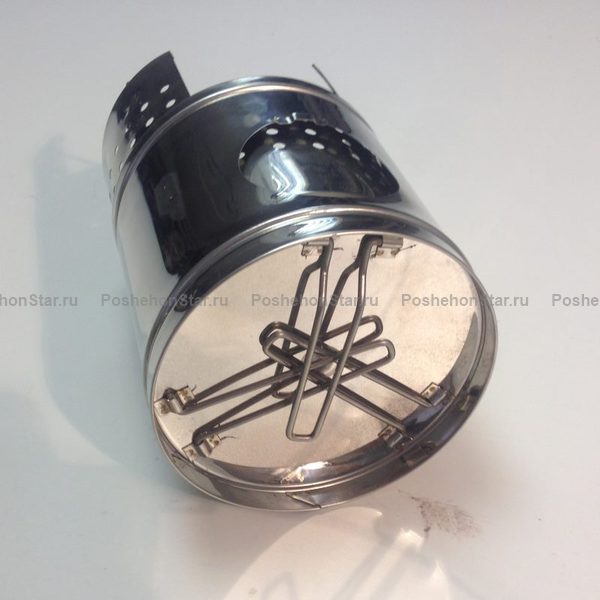 картинка Турбо-печка PoshehonStar из нержавейки PS1500T 1.5л