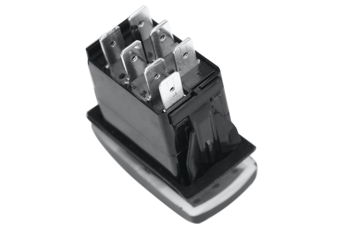 картинка Кнопка РИФ ВКЛ/ВЫКЛ/ВКЛ, синий, ДВЕ ЛИНИИ