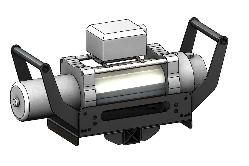 картинка Вешалка УАЗ Буханка, АВС-Дизайн (сталь 2 мм, черная) ABC.UNI.007