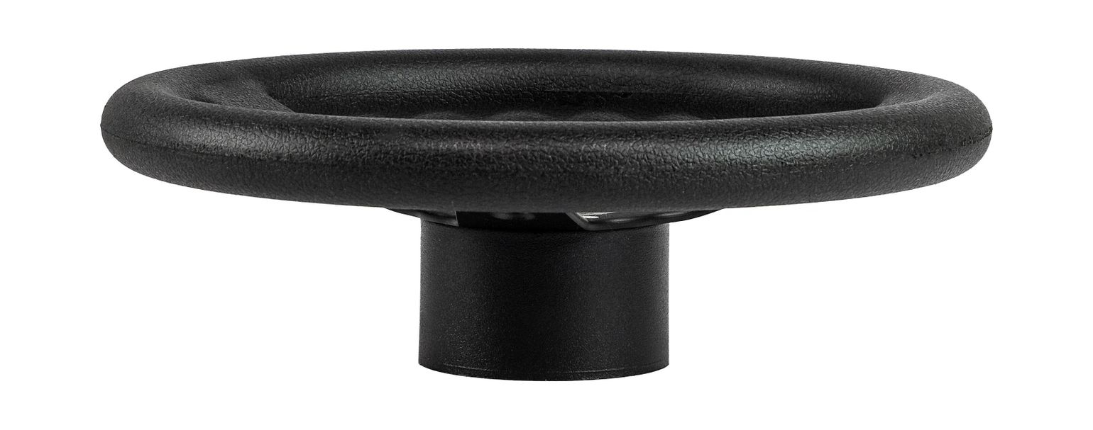 картинка Рулевое колесо DELFINO обод и спицы черные д. 310 мм