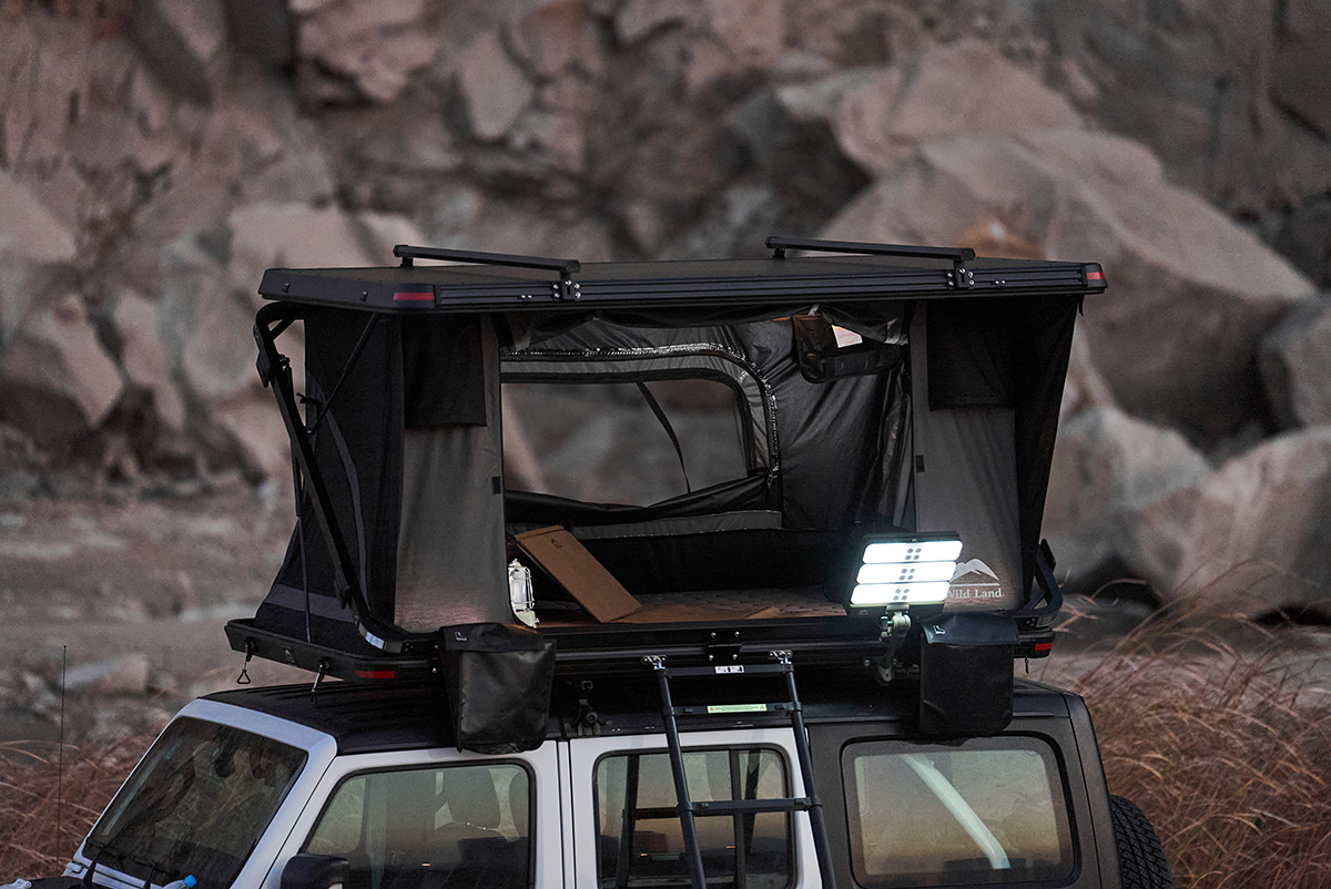 картинка Палатка на крышу автомобиля Wild Land Rock Cruiser 140 pro