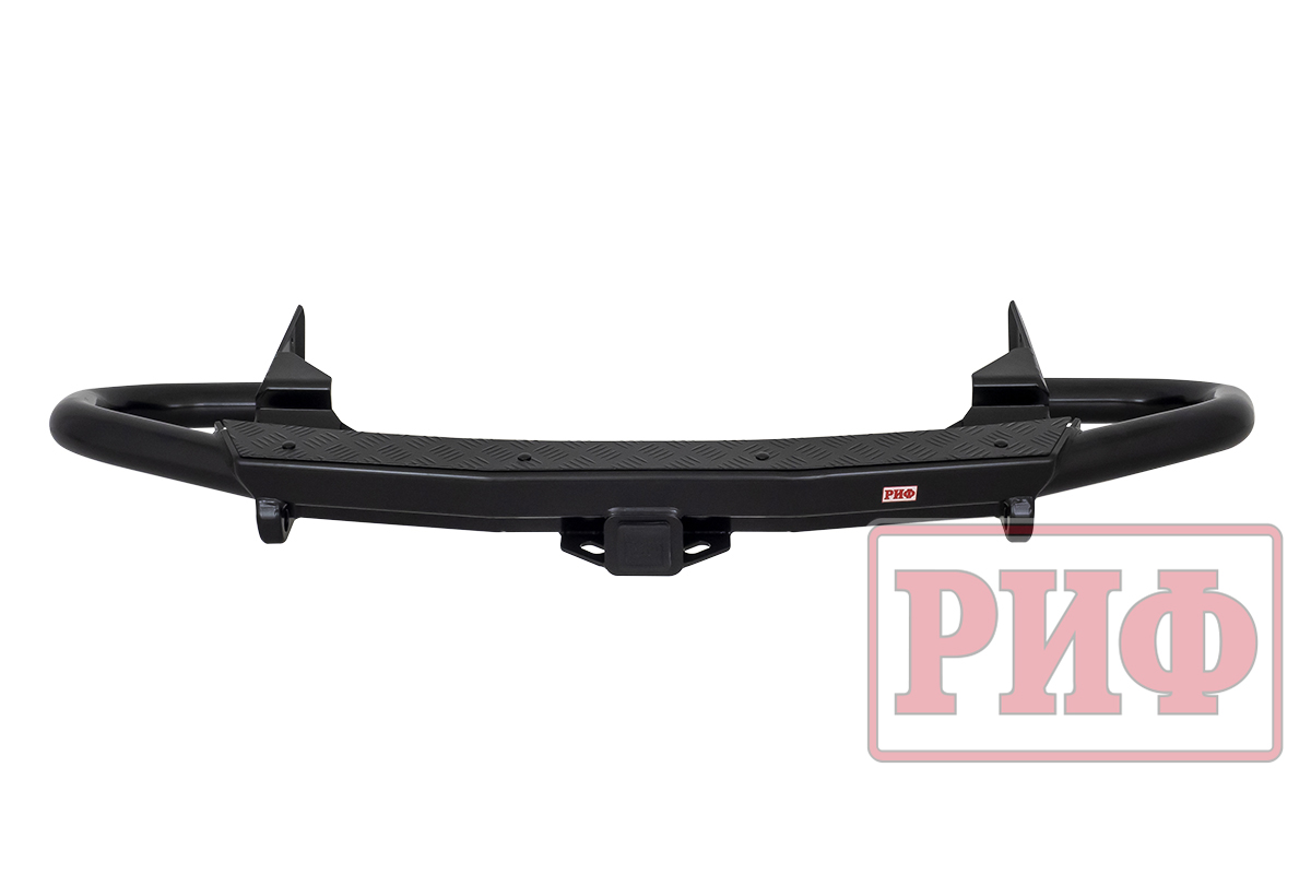 картинка Бампер задний РИФ Haval H5 c квадратом под фаркоп